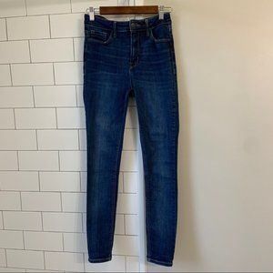 Old Navy High Rise Super Skinny Rockstar Jeans 8 Long